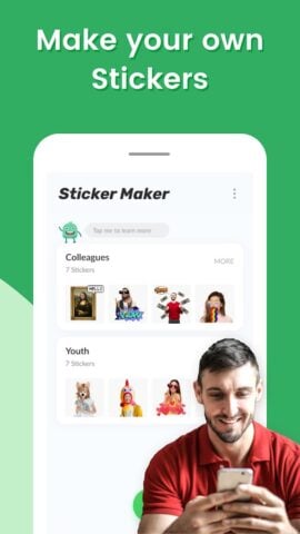 صانع الملصقات-My Sticker Maker لنظام Android