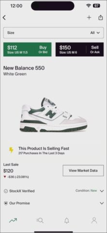 iOS için StockX – Buy and Sell Sneakers