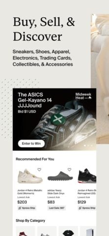 StockX – Buy and Sell Sneakers cho iOS