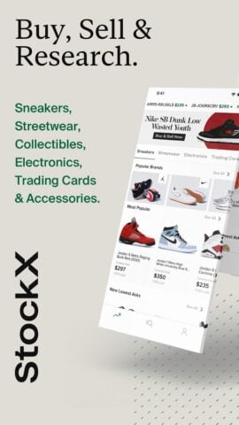 StockX – Sneakers, etc. pour Android
