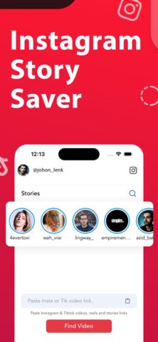 Story Saver : Save & Repost для iOS — скриншот 1