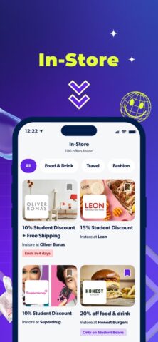 iOS용 Student Beans: College Deals