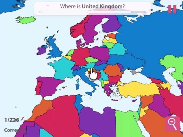 StudyGe－Geografía en el mapa para iOS
