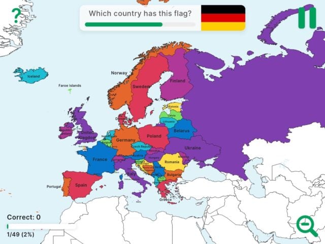 StudyGe: Flaggen & Länder Quiz für iOS