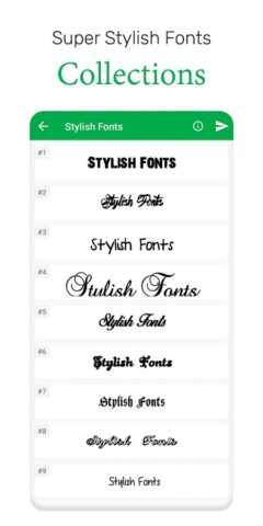 Android용 Stylish Fonts Keyboard
