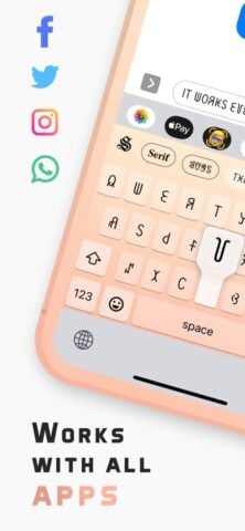 Stylish Text – Fonts Keyboard cho iOS