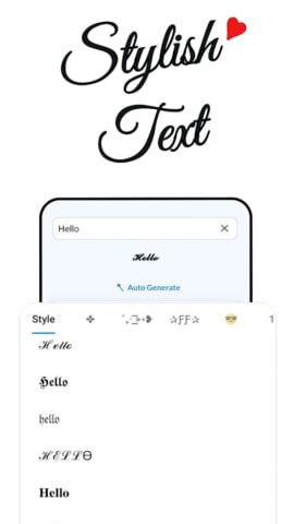 Android için Stylish Text- Letter Style Art