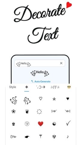 Stylish Text- Letter Style Art per Android
