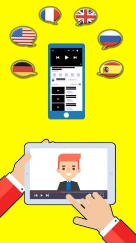 Subtitles for video Translator for Android