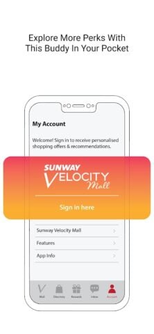 Sunway Velocity pour Android