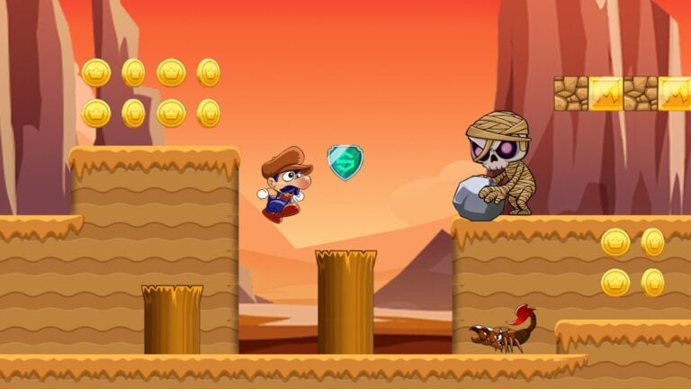 Super Bino Go – Adventure Game per Android