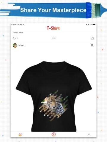 Super T-Shirt Designer cho iOS