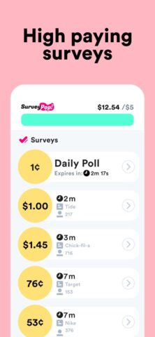 Survey Pop: Make money fast! per iOS