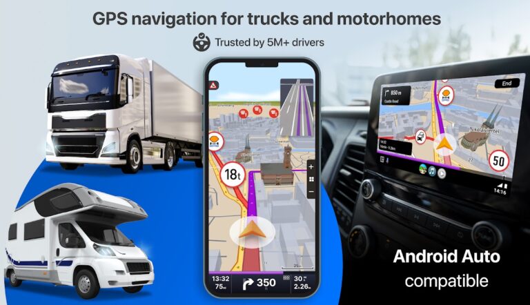 Sygic GPS Truck & Caravan for Android