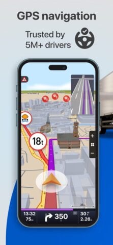 iOS용 Sygic Truck & RV Navigation