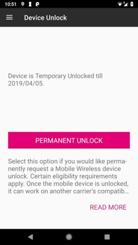 T-Mobile Device Unlock (Pixel) pour Android