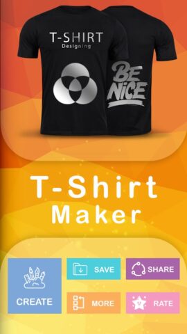 T Shirt Design – T Shirts Art pour Android