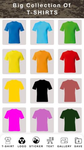 T Shirt Design – T Shirts Art for Android
