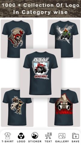 T Shirt Design – T Shirts Art per Android
