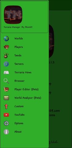 Terraria Manager для Android