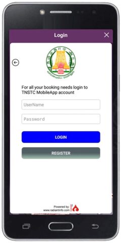 TNSTC Official App cho Android