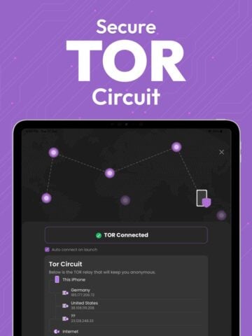 iOS 版 TOR Browser: Onion TOR VPN