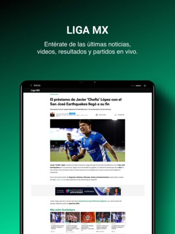 TUDN: TU Deportes Network pour iOS