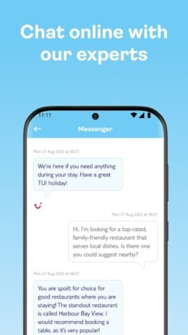 TUI Holidays & Travel App para Android
