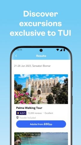 Android için TUI Holidays & Travel App