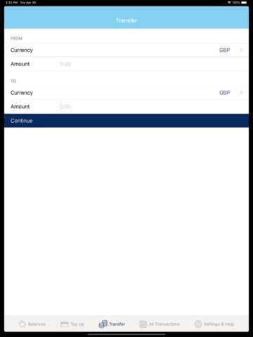 TUI Travel Money para iOS
