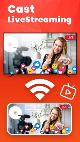 TV-Cast: Anycast in Smart View für Android