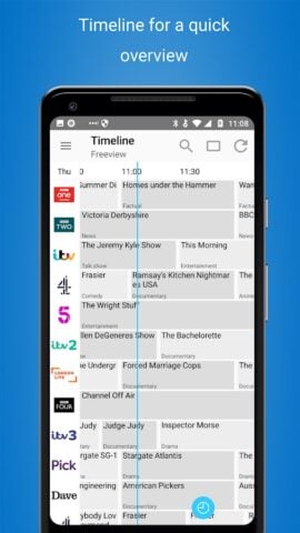 TV Listings Guide UK Cisana TV cho Android