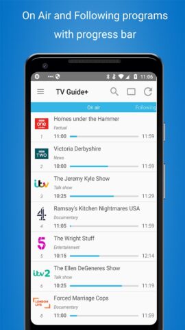 TV Listings Guide UK Cisana TV para Android