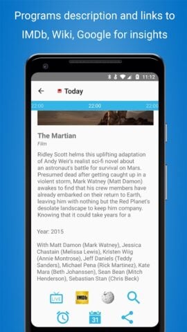 Android 用 TV Listings Guide UK Cisana TV