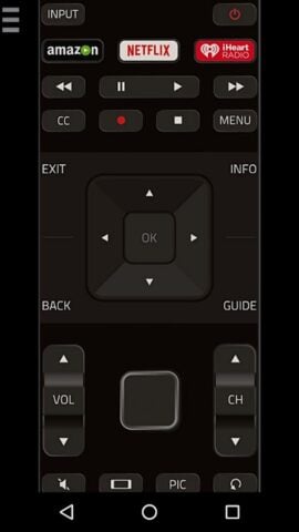 TV Remote Control for Vizio TV untuk Android