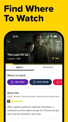 Android için TV Time: Dizi&Film Takip Edin