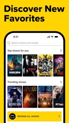 Android 用 TV Time –  番組や映画を追跡する