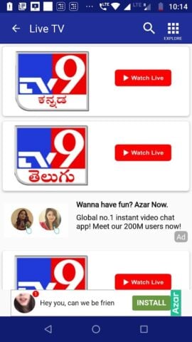 TV9  Kannada para Android