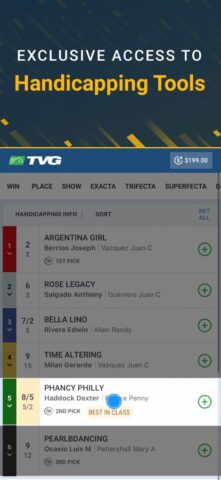 iOS용 TVG – Horse Racing Betting App