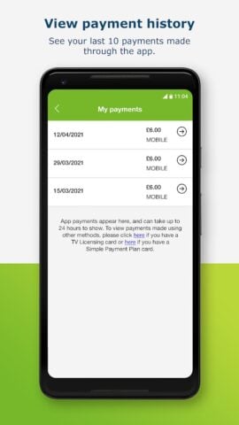 TVL Pay per Android