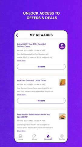 Taco Bell Fast Food & Delivery per Android