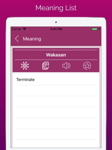 Tagalog – English Translator untuk iOS
