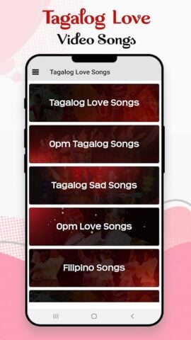 Android için Tagalog Love Songs: OPM Love S