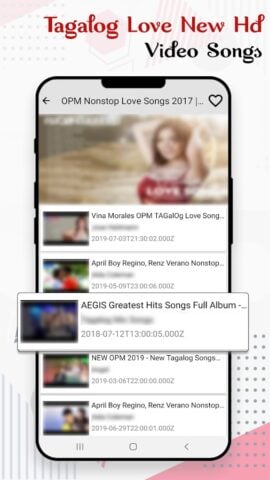 Android 用 Tagalog Love Songs: OPM Love S