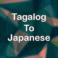 Android için Tagalog To Japanese Translator