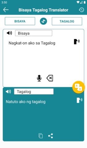 Android 版 Tagalog to Bisaya Translator