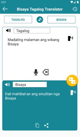Tagalog to Bisaya Translator for Android