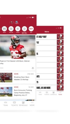 Tampa Bay Buccaneers Mobile für Android