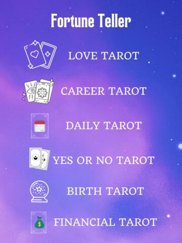 Kartu bacaan Tarot untuk iOS