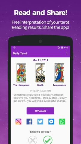 Android용 타로 (Tarot) – 타로 카드